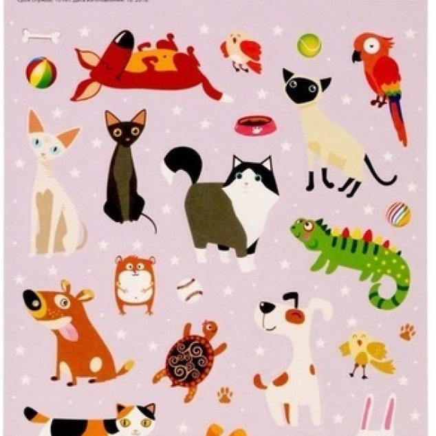 Stickers Dieren. 